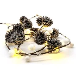 Best Pirce 👍 Assorted 6ft. Pinecone & Berry LED Christmas Crafting Lights by Ashland® 🧨 -Ashland Shop 10677236 3