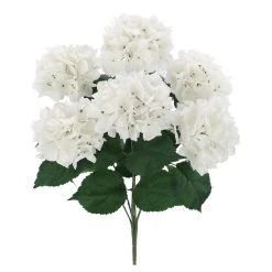 New 👍 12 Pack: White Hydrangea Bush by Ashland® ❤️
