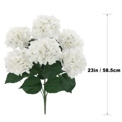 New 👍 12 Pack: White Hydrangea Bush by Ashland® ❤️ -Ashland Shop 10677450 4 1