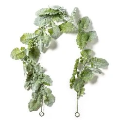 Best Sale ⌛ 6ft. Flocked Dusty Miller Garland by Ashland® ❤️ -Ashland Shop 10677463 21