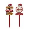 Wholesale ⌛ Assorted 36" Directional Santa Hat Yard Stake by Ashland® ✨