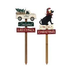Best Pirce ✔️ Assorted 36" Holiday Greeting Yard Stake by Ashland® ⌛