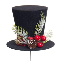New 🔔 Black Hat Pick with Pinecone & Berries by Ashland® ❤️ -Ashland Shop 10677755 2
