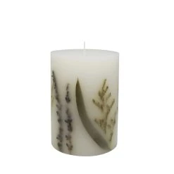 Best Pirce 🎉 Home Fragrance Collection 3" x 4" Bergamot & Rosewood Scented Pillar Candle by Ashland® ⭐