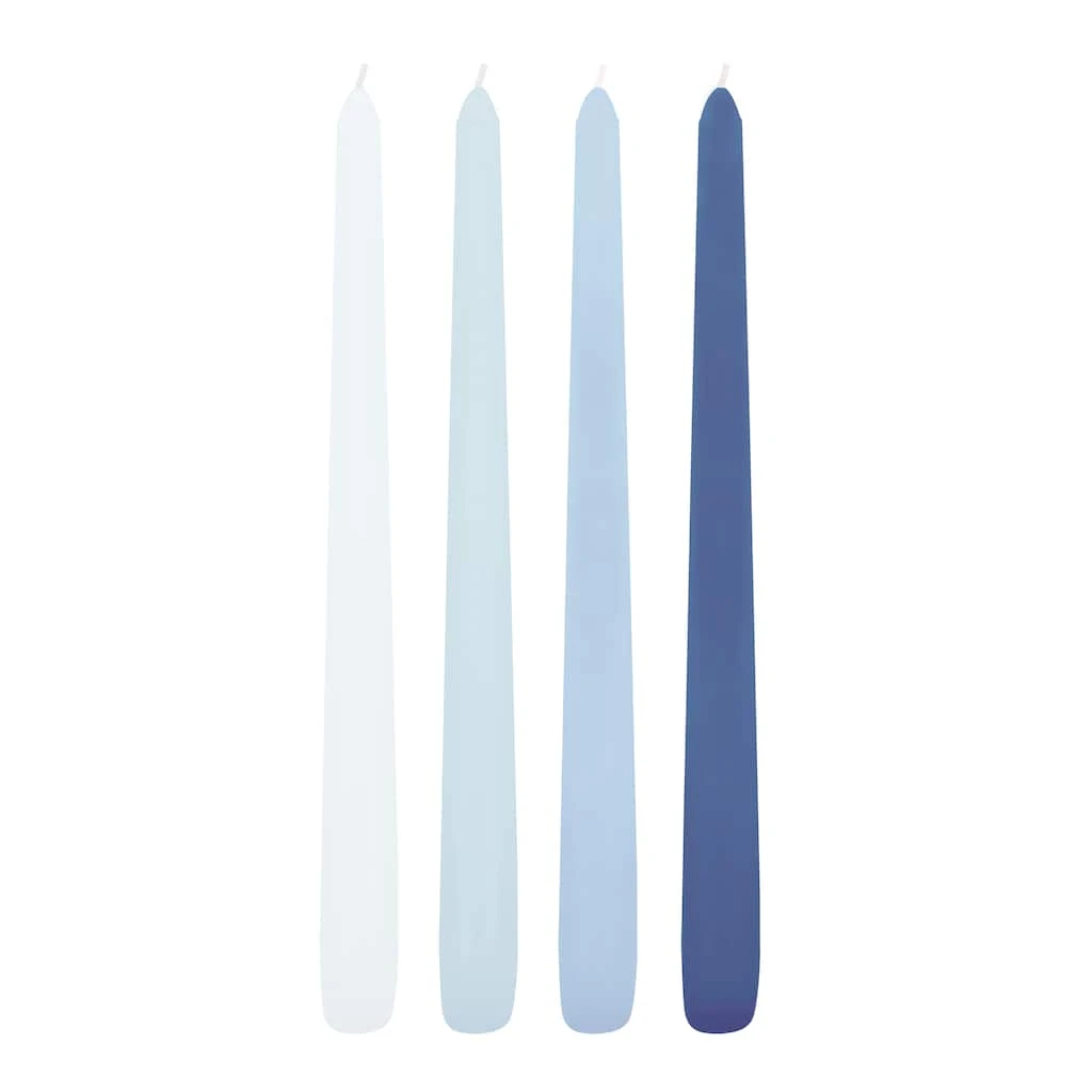 Cheapest ✨ 12 Packs: 4 ct. (48 total) 10" Mixed Blue Taper Candles by Ashland® 🤩 4 Cheapest ✨ 12 Packs: 4 ct. (48 total) 10" Mixed Blue Taper Candles by Ashland® 🤩 - Image 2