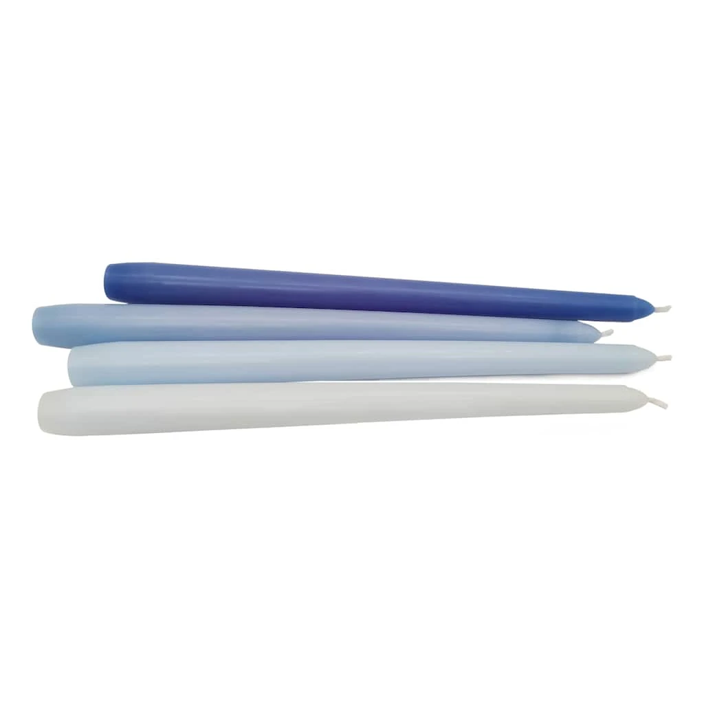 Cheapest ✨ 12 Packs: 4 ct. (48 total) 10" Mixed Blue Taper Candles by Ashland® 🤩 5 Cheapest ✨ 12 Packs: 4 ct. (48 total) 10" Mixed Blue Taper Candles by Ashland® 🤩 - Image 3