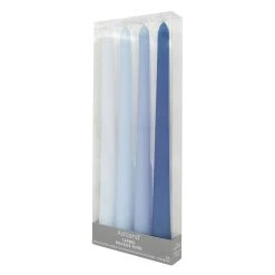 Promo 🎁 10" Mixed Blue Taper Candles by Ashland®, 4ct. 😉 -Ashland Shop 10687935 6