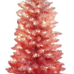 Discount ❤️ 4.5ft. Pre-Lit Ombre Artificial 🎉 Christmas Tree, Clear Lights by Ashland® 🛒 -Ashland Shop 10694558 2