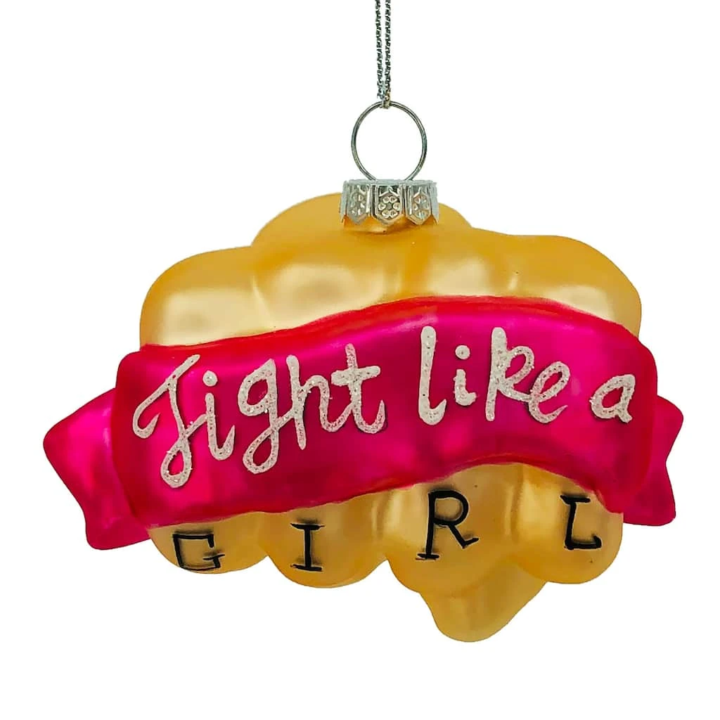 Buy ⭐ 3.5'' Gold Fist Glass Christmas Ornament by Ashland® 🤩 4 Buy ⭐ 3.5'' Gold Fist Glass Christmas Ornament by Ashland® 🤩 - Image 2