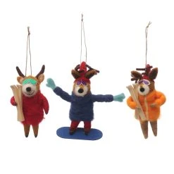 Best deal ⌛ Assorted 5.5" Wool Woodland Critter Ornament by Ashland® 🛒