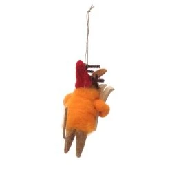 Best deal ⌛ Assorted 5.5" Wool Woodland Critter Ornament by Ashland® 🛒 -Ashland Shop 10697820 5