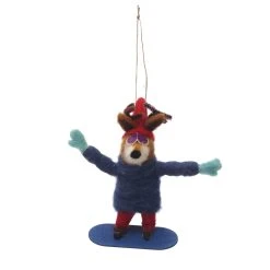 Best deal ⌛ Assorted 5.5" Wool Woodland Critter Ornament by Ashland® 🛒 -Ashland Shop 10697820 6
