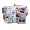 Budget 😀 Glass Travel Scrapbook Ornament by Ashland® 😀 -Ashland Shop 10697829 1