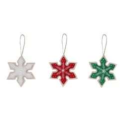 Wholesale 💯 Assorted Fabric Snowflake Ornament by Ashland® ❤️