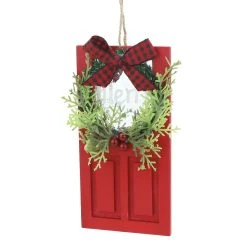 Discount 🤩 Wooden Red Door Ornament by Ashland® 🎁 Christmas ✨ -Ashland Shop 10697938 2