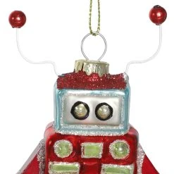 Promo 💯 Assorted Glass Robot Ornament by Ashland® Christmas 🔥 -Ashland Shop 10697953 3