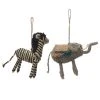 Brand new 🌟 Assorted 6" Safari Animal Ornament by Ashland® ✔️ -Ashland Shop 10697954 1