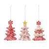 Wholesale ✨ Assorted 4" Pink ⌛ Christmas Tree Ornament by Ashland® 💯 -Ashland Shop 10697960 1