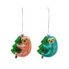 Coupon ⭐ Assorted 3'' Sloth and Tree Glass ❄ Christmas Ornament by Ashland® ✨ -Ashland Shop 10697966 1