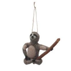 Buy ✨ Assorted 6" Wool Sloth Ornament by Ashland® ⭐ 8 Buy ✨ Assorted 6" Wool Sloth Ornament by Ashland® ⭐ -Ashland Shop 10697977 2