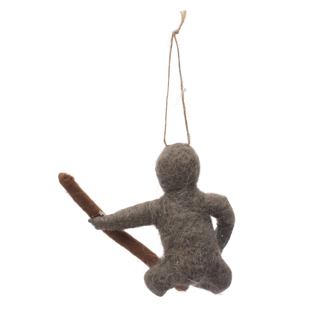 Buy ✨ Assorted 6" Wool Sloth Ornament by Ashland® ⭐ 5 Buy ✨ Assorted 6" Wool Sloth Ornament by Ashland® ⭐ - Image 3