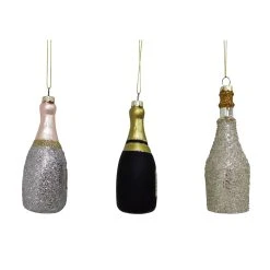 Flash Sale 💯 Assorted Glass Champagne Ornament by Ashland® ✔️ -Ashland Shop 10698041 4