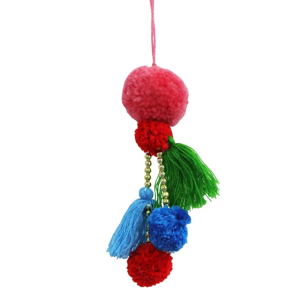Outlet 🥰 Assorted Fabric Pom-Pom Ornament by Ashland® 🎁 5 Outlet 🥰 Assorted Fabric Pom-Pom Ornament by Ashland® 🎁 - Image 3