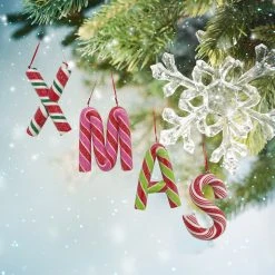 Cheapest ✨ Assorted Monogram Candy Cane Ornament by Ashland® ⭐ -Ashland Shop 10698211 2