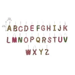 Cheapest ✨ Assorted Monogram Candy Cane Ornament by Ashland® ⭐ -Ashland Shop 10698211 4