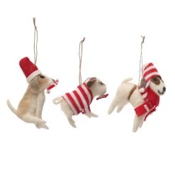 Brand new 👏 Assorted Wool Dog Ornament by Ashland® ⌛