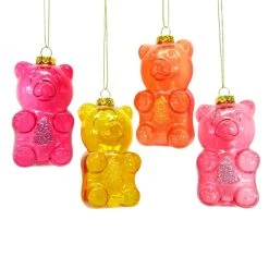 Outlet ⌛ Assorted Glass Gummy Bear Ornament by Ashland® ✨