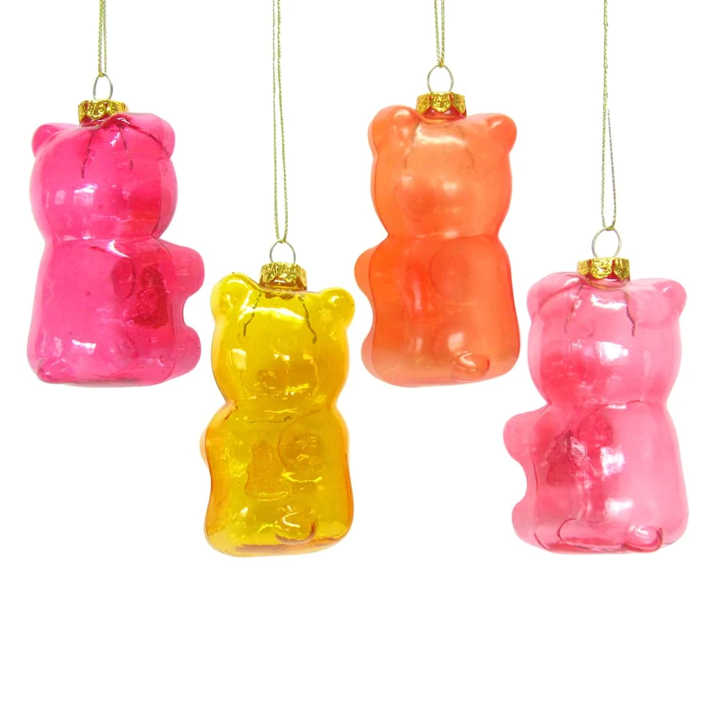 Outlet ⌛ Assorted Glass Gummy Bear Ornament by Ashland® ✨ 4 Outlet ⌛ Assorted Glass Gummy Bear Ornament by Ashland® ✨ - Image 2