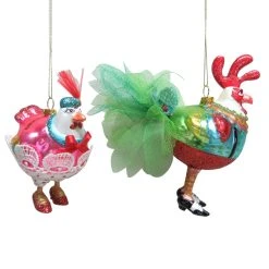 Coupon 😍 Assorted Glass Chicken Ornament by Ashland® 🎁 6 Coupon 😍 Assorted Glass Chicken Ornament by Ashland® 🎁 -Ashland Shop 10698354 2