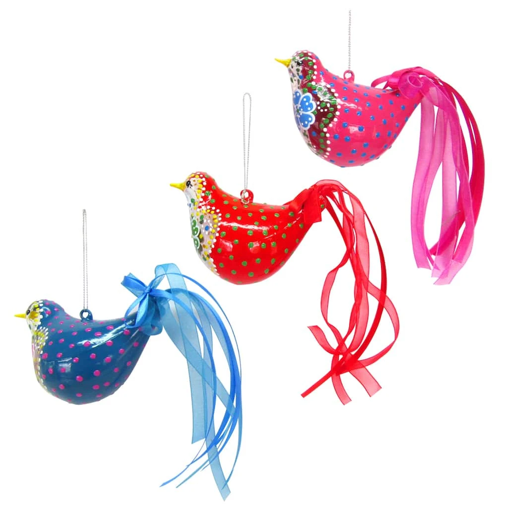 Buy ❤️ Assorted Glass ❄ Christmas Folk Bird by Ashland® ⭐ 3 Buy ❤️ Assorted Glass ❄ Christmas Folk Bird by Ashland® ⭐