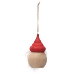 Wholesale 🧨 Assorted 4.25'' Fluffy Gnome Wood Christmas Ornament by Ashland® 👏 -Ashland Shop 10698368 5