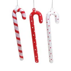 Deals ⭐ Assorted 🌟 Candy Cane Glass Ornament by Ashland® 🛒 -Ashland Shop 10698373 2