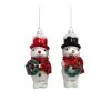 Buy ⭐ Assorted Glass Vintage Snowman Ornament by Ashland® ❤️ -Ashland Shop 10698388 1