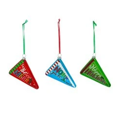 Buy ⌛ Assorted Glass Pennant Ornament by Ashland® 😀