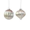 Wholesale ✨ Assorted Glass Pink Beaded Onion Ornament by Ashland® 🔥 -Ashland Shop 10698446 1
