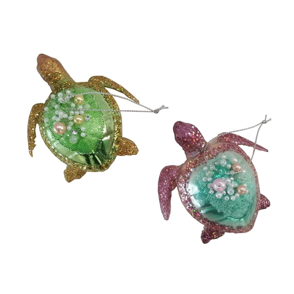 Deals 🛒 Assorted Glass Sea Turtle Ornament by Ashland® 🔔 3 Deals 🛒 Assorted Glass Sea Turtle Ornament by Ashland® 🔔