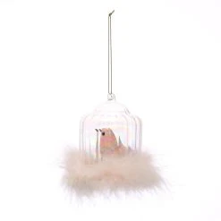 Best deal ❤️ 5'' Bird Glass Christmas Ornament by Ashland® ❤️