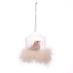 Best deal ❤️ 5'' Bird Glass Christmas Ornament by Ashland® ❤️ -Ashland Shop 10698488 3