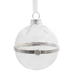 Brand new ❤️ 3" Keepsake Glass Ball Ornament by Ashland® 👍 Christmas ⭐