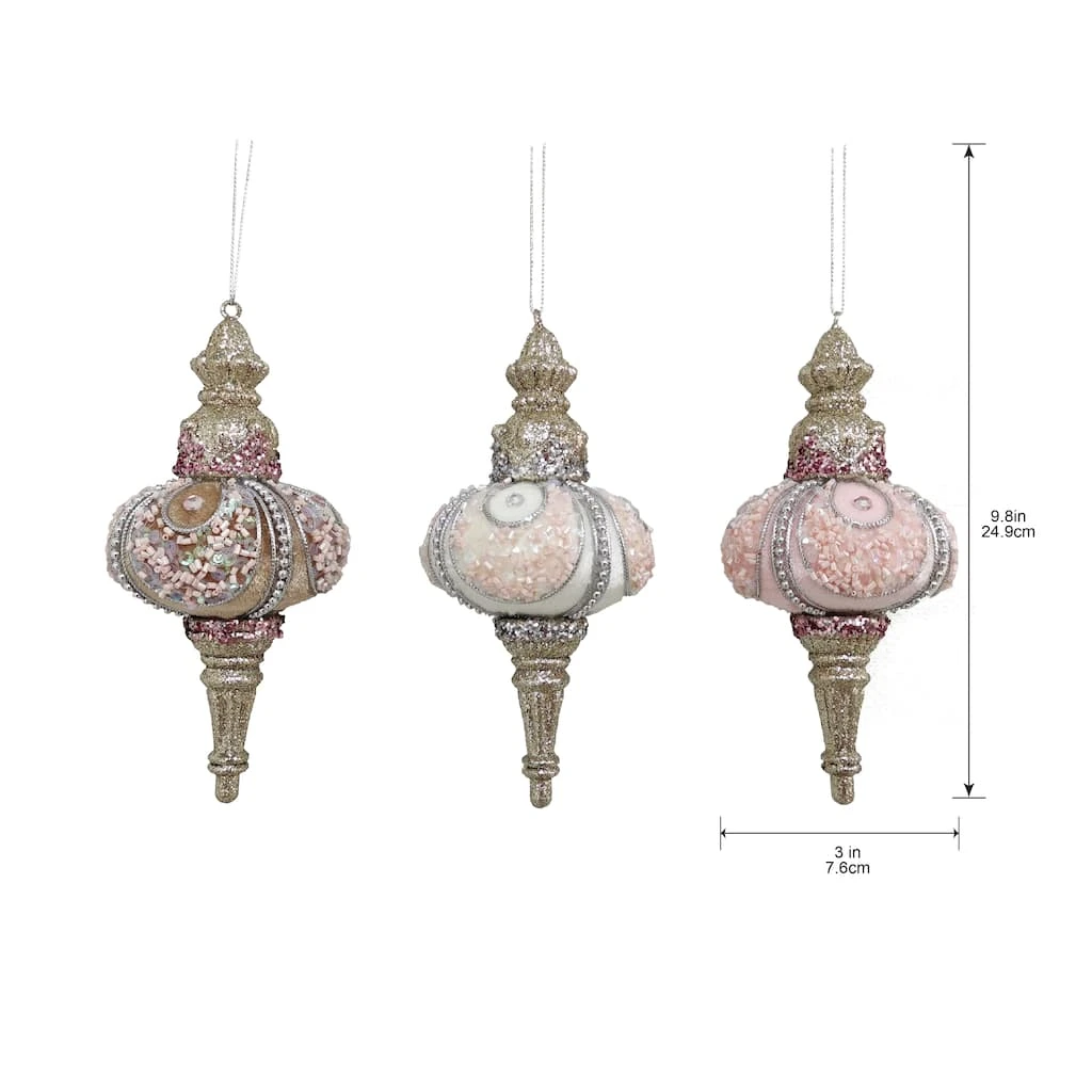 Best Pirce ✔️ Assorted Velvet Finial Ornament by Ashland® 😍 5 Best Pirce ✔️ Assorted Velvet Finial Ornament by Ashland® 😍 - Image 3