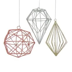Brand new 🔔 Assorted Geometric Wire Ornament by Ashland® 🤩