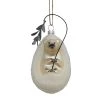 Hot Sale 🔥 White Glass Hedgehog Ornament by Ashland® 💯 -Ashland Shop 10698525 1