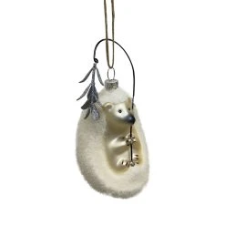 Hot Sale 🔥 White Glass Hedgehog Ornament by Ashland® 💯 -Ashland Shop 10698525 4