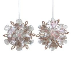 New ✨ Assorted Glitter Snowflake & Crystal Ornament by Ashland® ✔️ -Ashland Shop 10698598 2