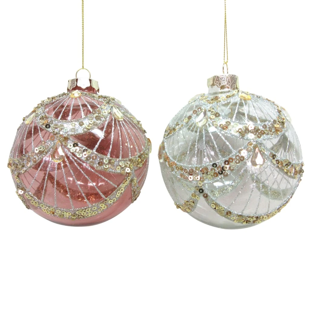 Top 10 π Assorted Sequin Ball Glass Ornament by Ashland® π 4 Top 10 π Assorted Sequin Ball Glass Ornament by Ashland® π - Image 2