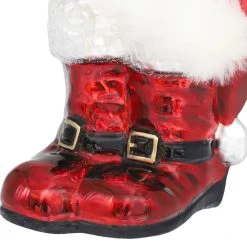 Brand new 👏 Glass Boots with Santa Hat Ornament by Ashland® Christmas 🥰 -Ashland Shop 10698635 3